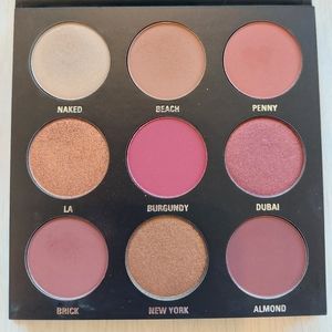 Kylie Jenner Cosmetics Pressed Powder Palette "The Burgundy Palette" Eyeshadow